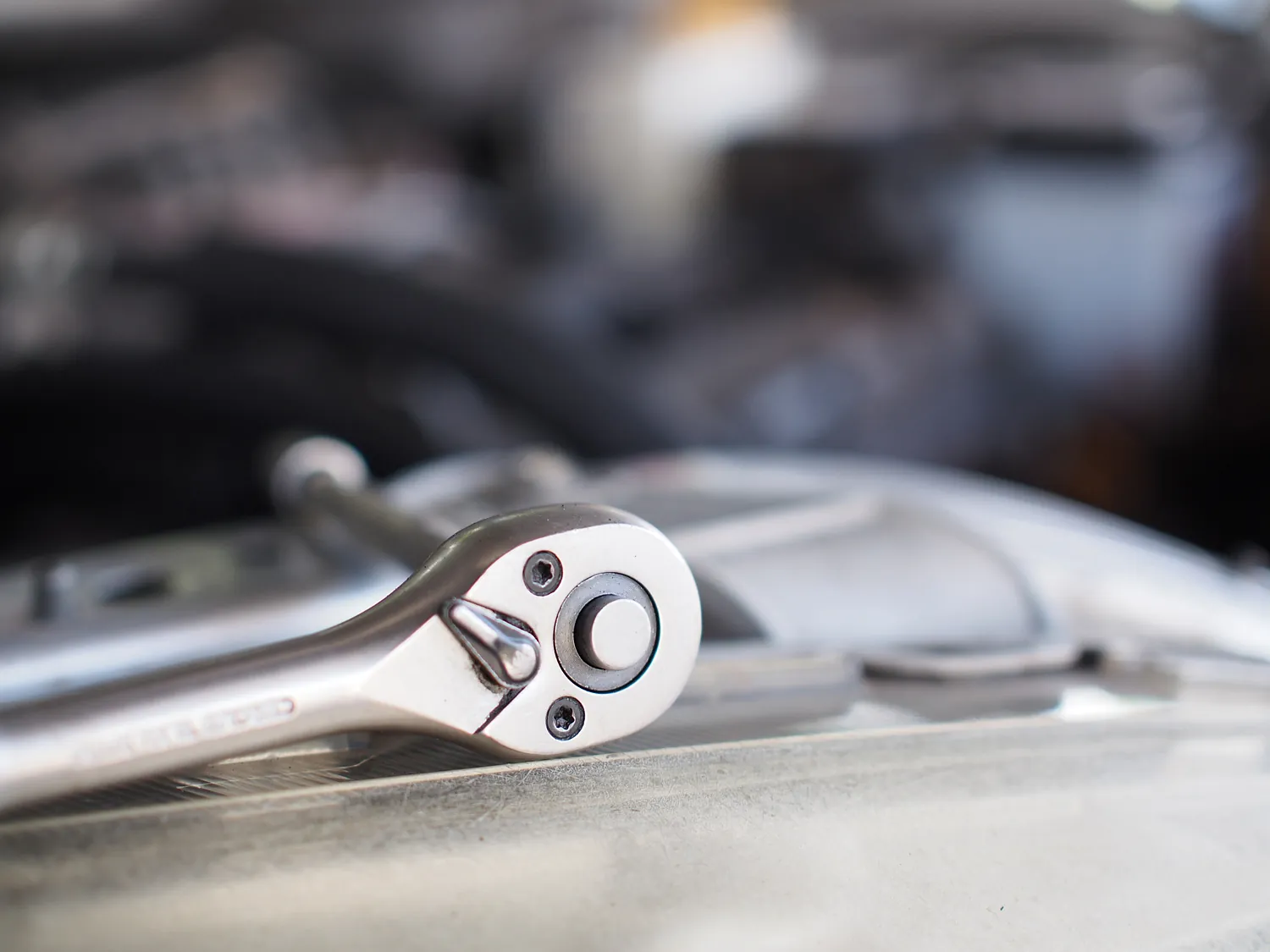 Replacement parts fitted using the right tools for the job.